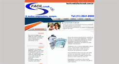 Desktop Screenshot of facilcredi.com.br