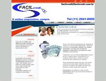 Tablet Screenshot of facilcredi.com.br